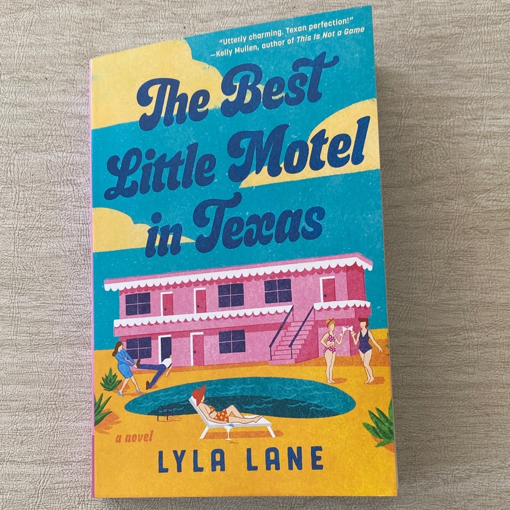 THE BEST LITTLE MOTEL IN TEXAS Paperback Novel by Lyla Lane